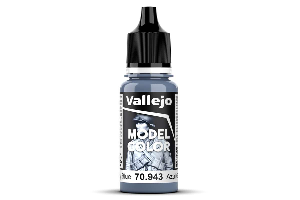 Grey blue mat 18ml